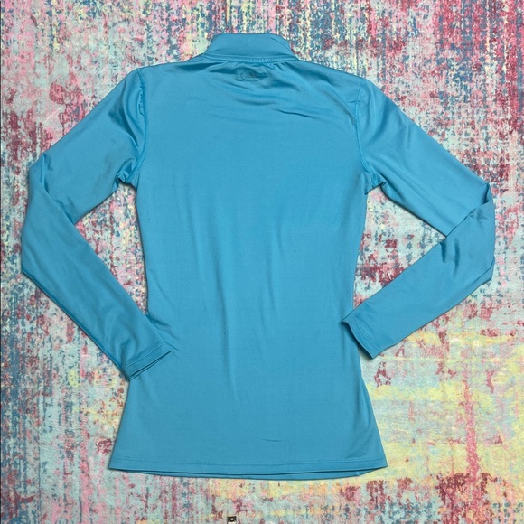 Under Armour Women's Teal Long Sleeve Top - Picture 6 of 6